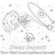 Deep Impact Coloring Page
