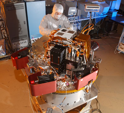 Looking Inside the Impactor Spacecraft