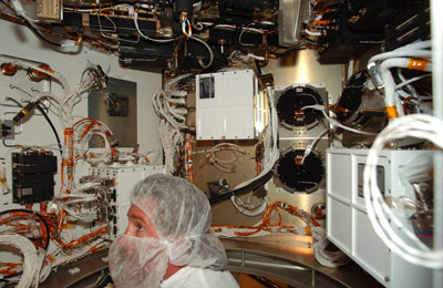 Inside the Flyby Spacecraft's Instrument Module