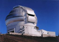 Gemini North Observatory atop Mauna Kea in Hawaii.